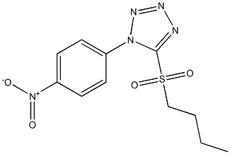 Butyl 1-(4-nitrophenyl)-1H-tetrazol-5-yl sulfone