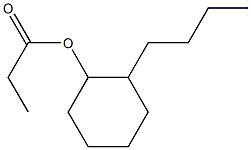  Propionic acid 2-butylcyclohexyl ester