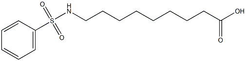 9-(Phenylsulfonylamino)nonanoic acid|