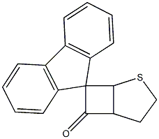 Spiro[9H-fluorene-9,7'-[2]thiabicyclo[3.2.0]heptan]-6'-one