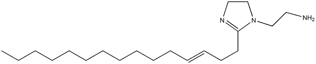 1-(2-Aminoethyl)-2-(3-pentadecenyl)-2-imidazoline Structure