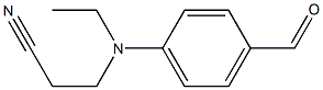 3-[Ethyl(p-formylphenyl)amino]propanenitrile 结构式