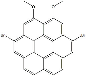 3,16-Dibromo-1,18-dimethoxydinaphtho[2,1-c:1',2'-g]phenanthrene Structure