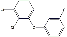 2,3-Dichlorophenyl 3-chlorophenyl ether,,结构式