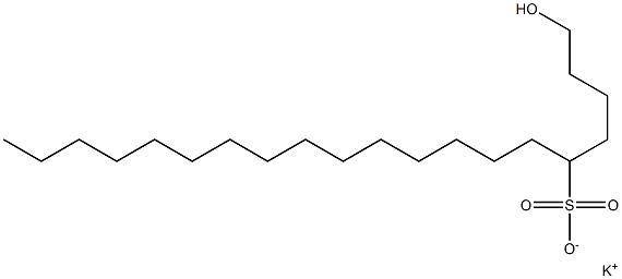  1-Hydroxyicosane-5-sulfonic acid potassium salt