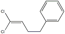 1,1-ジクロロ-4-フェニル-1-ブテン 化学構造式