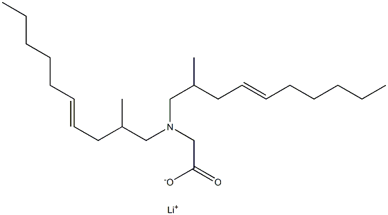 N,N-Bis(2-methyl-4-decenyl)glycine lithium salt