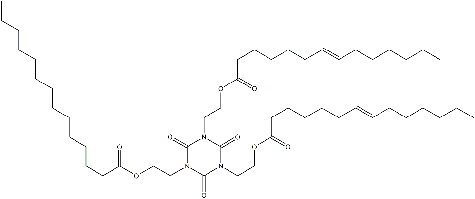 1,3,5-Tris[2-(7-tetradecenoyloxy)ethyl]hexahydro-1,3,5-triazine-2,4,6-trione|