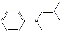 N-Methyl-N-(2-methyl-1-propenyl)aniline