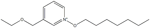 3-(Ethoxymethyl)-1-(heptyloxy)pyridinium|