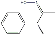[R,(-)]-3-Phenyl-2-butanoneoxime Struktur