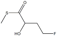 4-Fluoro-2-hydroxy(thiobutyric acid)S-methyl ester|