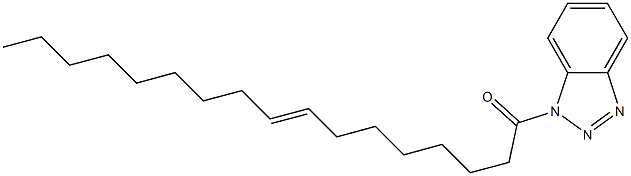 1-(8-Heptadecenoyl)-1H-benzotriazole Structure