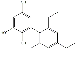 6-(2,4,6-Triethylphenyl)benzene-1,2,4-triol