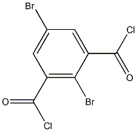 2,5-Dibromoisophthalic acid dichloride Structure