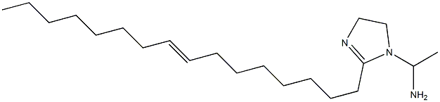 1-(1-Aminoethyl)-2-(8-hexadecenyl)-2-imidazoline 结构式