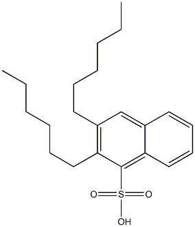  2,3-Dihexyl-1-naphthalenesulfonic acid