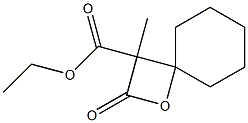 2-Oxo-3-methyl-1-oxaspiro[3.5]nonane-3-carboxylic acid ethyl ester