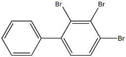 2,3,4'-トリブロモ-1,1'-ビフェニル 化学構造式