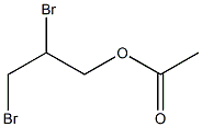 酢酸2,3-ジブロモプロピル 化学構造式
