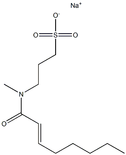 3-[N-(2-Octenoyl)-N-methylamino]-1-propanesulfonic acid sodium salt