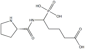 5-(L-Prolylamino)-5-phosphonovaleric acid