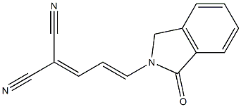  2-(4,4-Dicyano-1,3-butadienyl)isoindolin-1-one