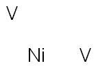 ジバナジウム-ニッケル 化学構造式