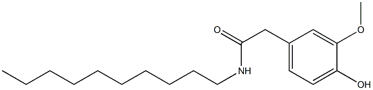  N-Decyl-4-hydroxy-3-methoxybenzeneacetamide