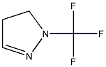 1-(Trifluoromethyl)-2-pyrazoline,,结构式