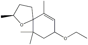 (2S)-8-Ethoxy-2,6,10,10-tetramethyl-1-oxaspiro[4.5]dec-6-ene