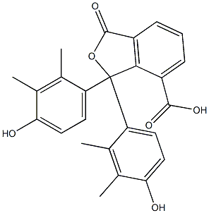 1,3-Dihydro-1,1-bis(4-hydroxy-2,3-dimethylphenyl)-3-oxoisobenzofuran-7-carboxylic acid|