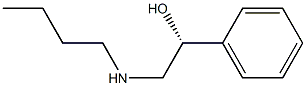 (1R)-1-Phenyl-2-(butylamino)ethan-1-ol Struktur