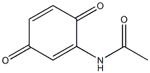 2-(Acetylamino)-1,4-benzoquinone,,结构式