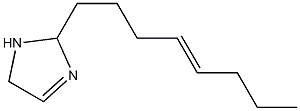 2-(4-Octenyl)-3-imidazoline Struktur