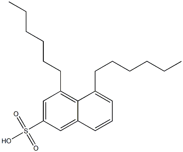 4,5-Dihexyl-2-naphthalenesulfonic acid