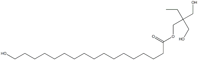  17-Hydroxyheptadecanoic acid 2,2-bis(hydroxymethyl)butyl ester