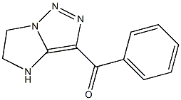 5,6-Dihydro-3-(benzoyl)-4H-imidazo[1,2-c][1,2,3]triazole Structure