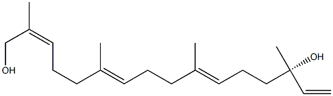 (2Z,6E,10E,14S)-2,6,10,14-Tetramethyl-2,6,10,15-hexadecatetrene-1,14-diol