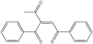 (Z)-1-Acetyl-1,2-dibenzoylethene 结构式
