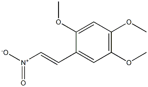 2,4,5-Trimethoxy-1-[(E)-2-nitroethenyl]benzene Structure