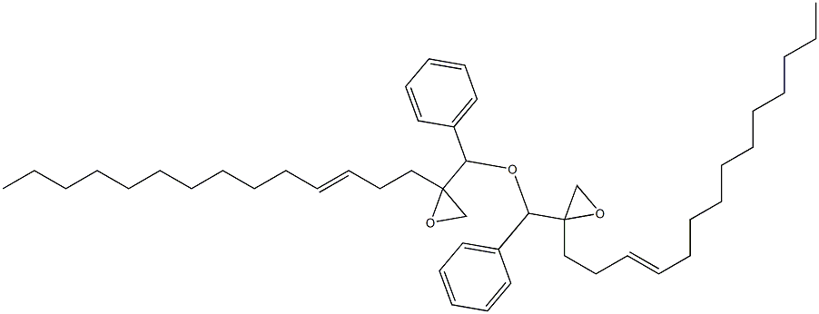 2-(3-テトラデセニル)フェニルグリシジルエーテル 化学構造式