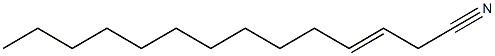 3-Tetradecenenitrile Structure