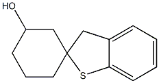 2,3-Dihydrospiro[benzo[b]thiophene-2,1'-cyclohexan]-3'-ol,,结构式