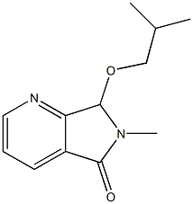6,7-Dihydro-6-methyl-7-(2-methylpropoxy)-5H-pyrrolo[3,4-b]pyridin-5-one