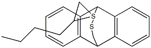 9,10-Dihydro-9,10-(methenothiohexanothiomethano)anthracene