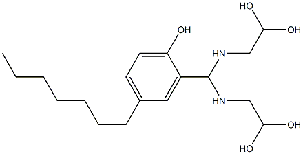 2-[Bis[(2,2-dihydroxyethyl)amino]methyl]-4-heptylphenol