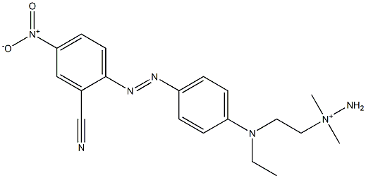  1-[2-[[4-[(2-Cyano-4-nitrophenyl)azo]phenyl]ethylamino]ethyl]-1,1-dimethylhydrazinium