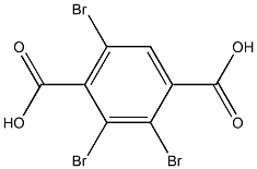 2,3,5-Tribromoterephthalic acid,,结构式