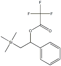 Trifluoroacetic acid [1-(phenyl)-2-(trimethylsilyl)ethyl] ester